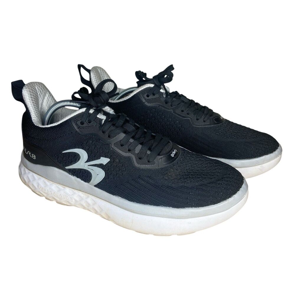 Gravity Defyer Men’s Size 11.5 GDefy XLR8 Run Black Running Shoes TB9034MLS